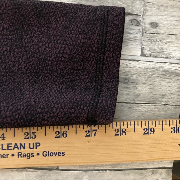 Calia Women's Jacquard Leggings Purple/Black Snakeskin Size Large - Picture 9 of 12